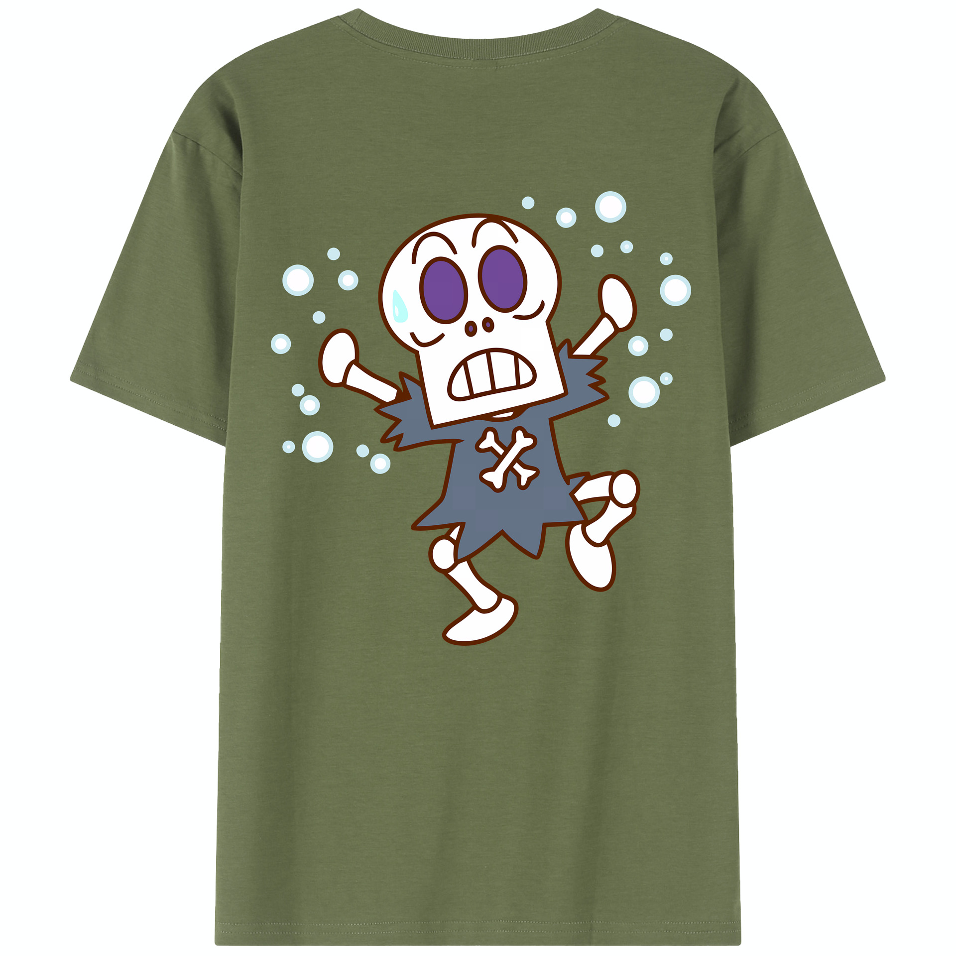 （画像用） アンパンマン Anpanman 綿100％半袖Tシャツ（背面プリント）